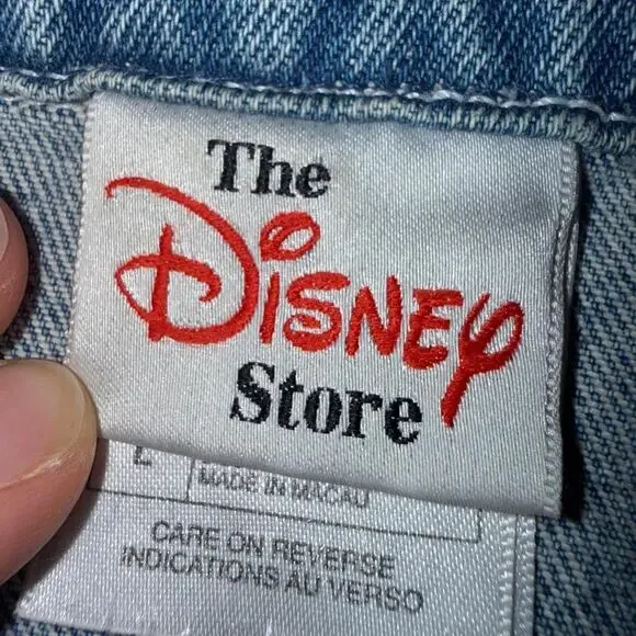 Adorable vintage vtg 90s y2k disney store embroidered denim - Picture 5 of 6
